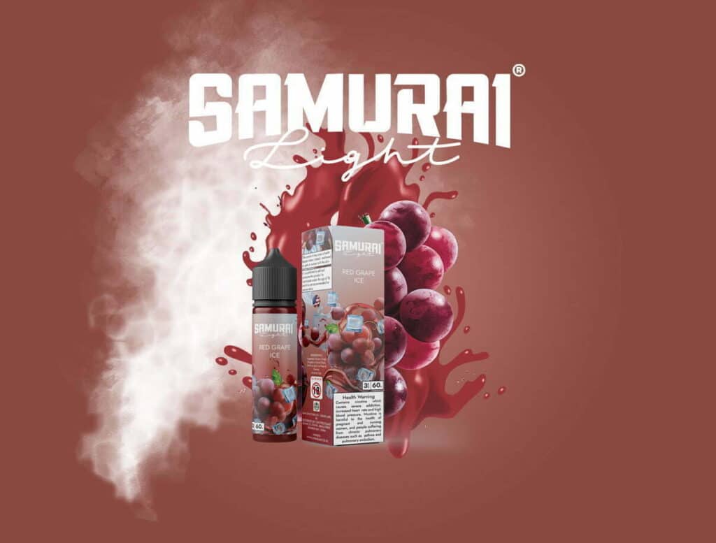 Samurai-grape-ice-E-juice-banner